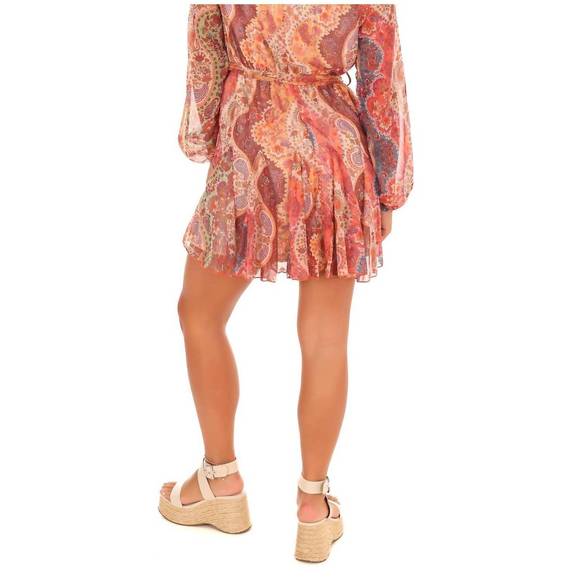 NEW UMGEE fashion forward paisley dress in rust - Picture 4 of 5